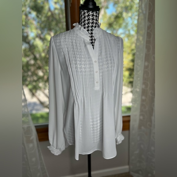 NYDJ Pleated Tunic 🤍 NWT - Picture 5 of 12